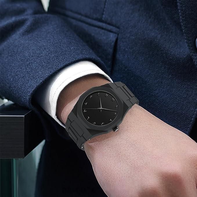 Arabic Dial Polycarbonate Ultra-Light Analog Watch – For Men