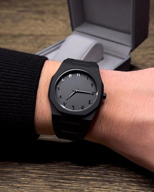 Arabic Dial Polycarbonate Ultra-Light Analog Watch – For Men